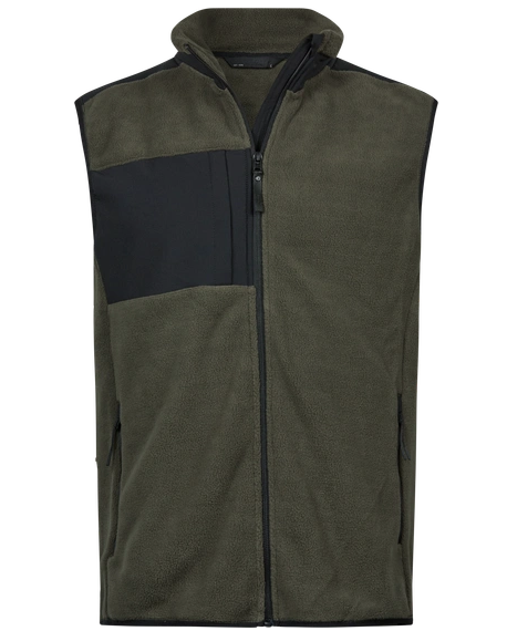 Mountain Fleece Bodywarmer Grøn/Sort